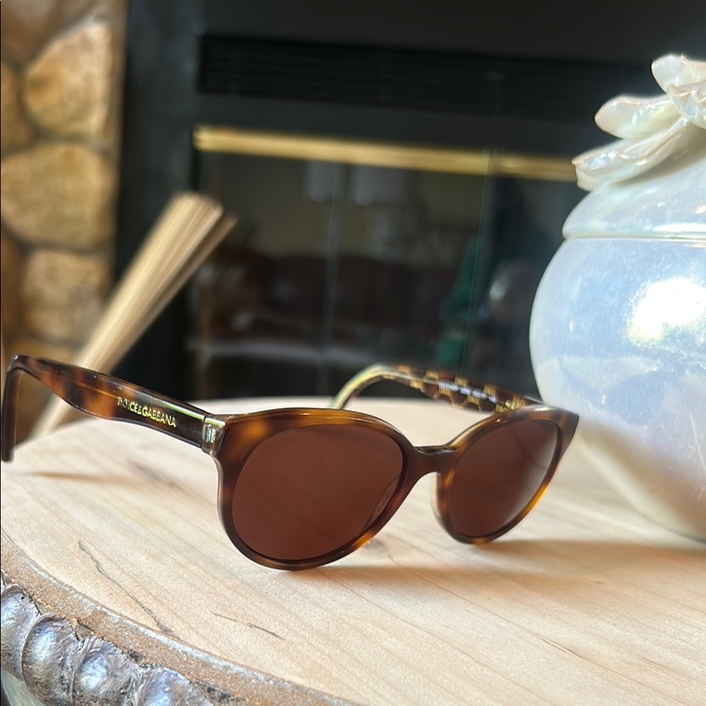 Dolce & Gabbana Tortoiseshell Logo Butterfly Sunglasses  DG3146P 2668 50 🔲 17